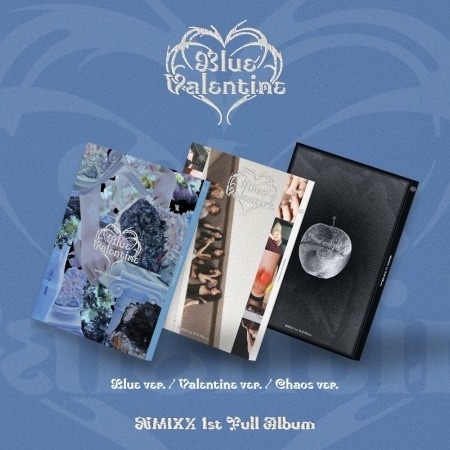 [3種セット] NMIXX 1st Album [Blue Valentine] エンミックス 反映 公式アルバム 韓国チャート反映