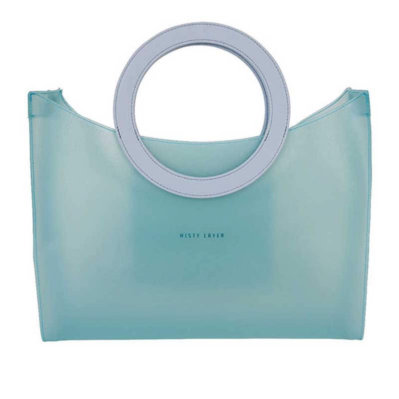 MISTYLAYER　MISTY LAYER ボディバッグ ミストをまとうような柔らかい透け感と上品な風合い バイオレット　MLBb-VL