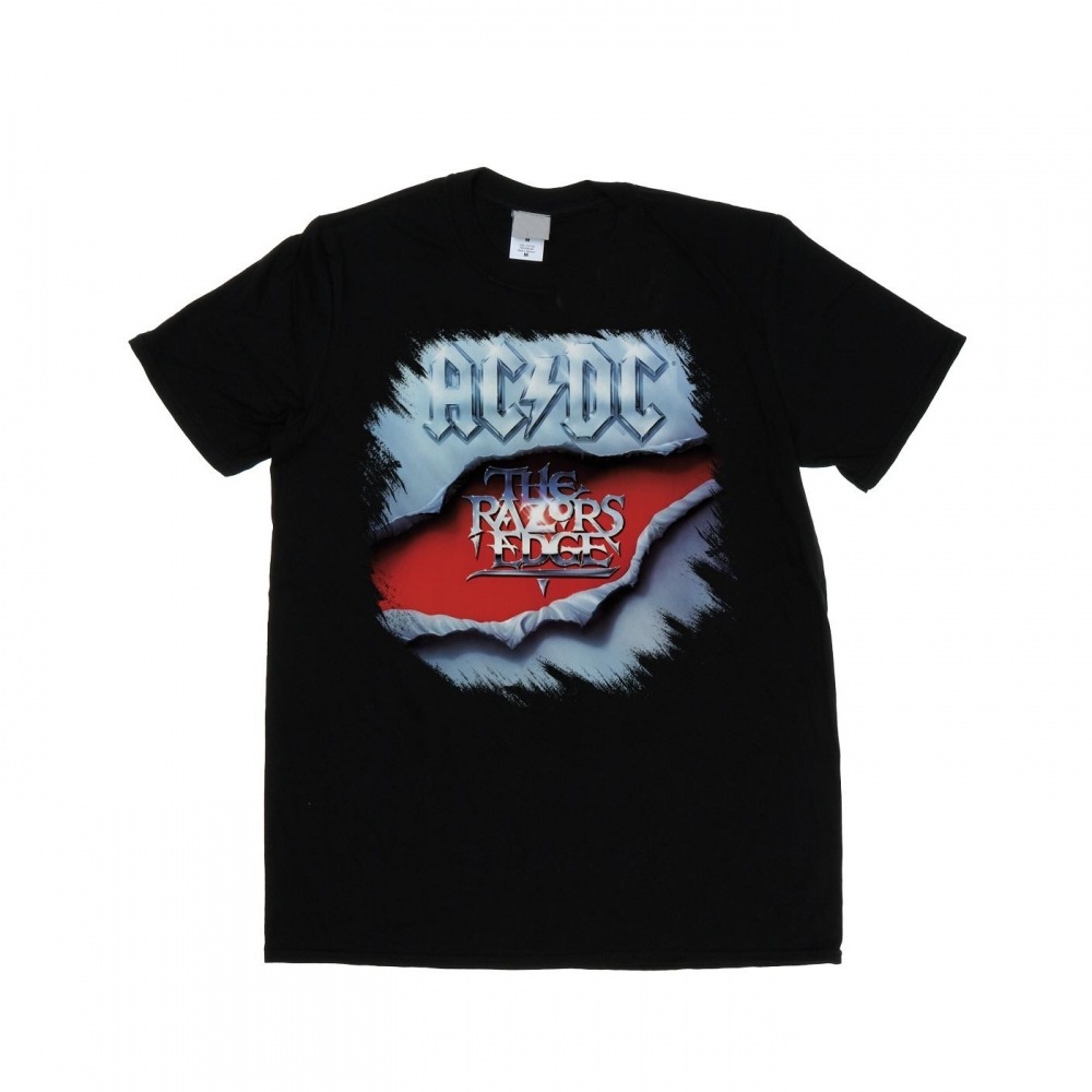 (英国より直送) AC/DC メンズレイザーズエッジ Tシャツ