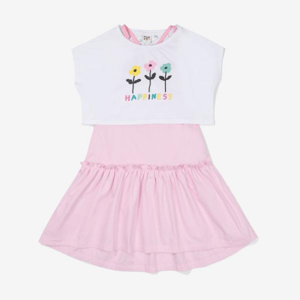 FILAキッズ FILA X ススジンレイヤードワンピース FK2OPF2S02F_EPK