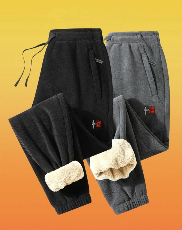 防風 防寒 裏ボアワイドパンツ ナイロンパンツ フリース イージーパンツ 撥水 メンズ キャンプ 作業着 裏起毛 裏フリース 雪 冬 5,421円