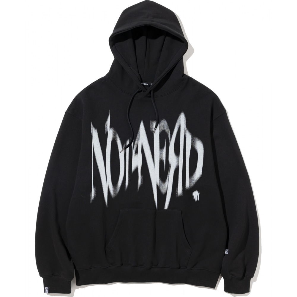 NOT4NERD ソーン ロゴ プルオーバー フード - ブラック