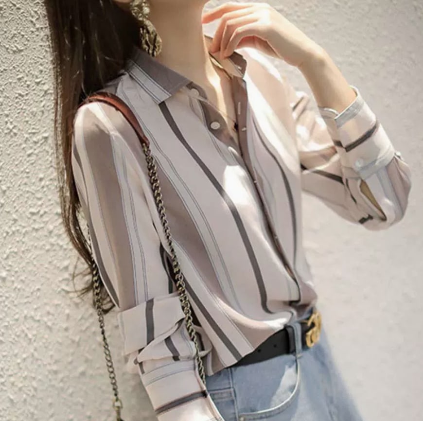 トップス デート シャツ ブラウス カットソー 袖あり 長袖 かわいい 大人可愛い きれいめ シンプル カジュアル 大人 上品 おしゃれ お洒落 主役級 存在感 春 秋 10代 20代 30代 11,884円