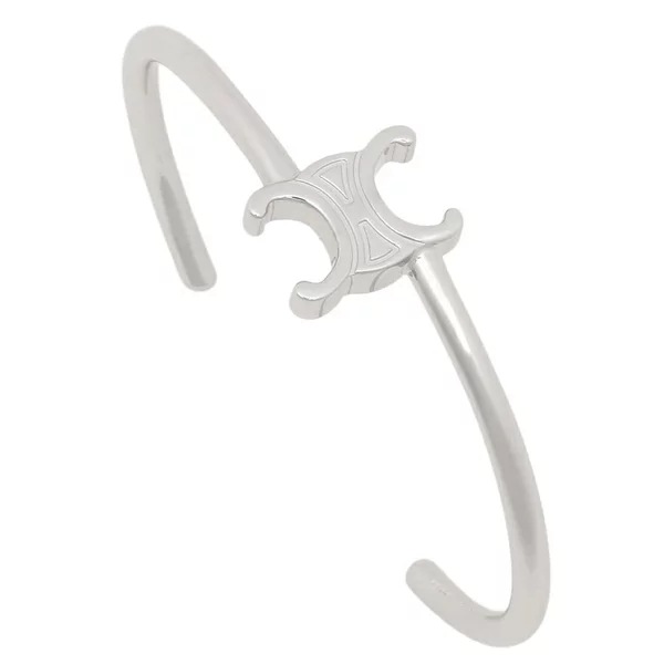 ブレスレット バングル トリオンフ アシンメトリック カフ シルバー レディース 460PQ6BRA 36SI