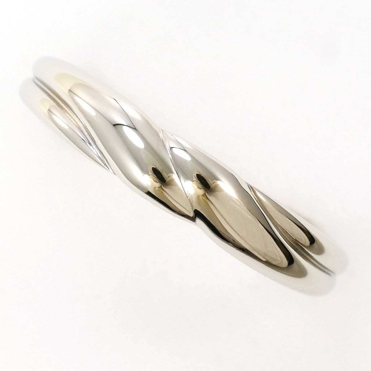 セイコージュエリー PT1000 プラチナ リング・指輪 11号 総重量約3.8g 中古