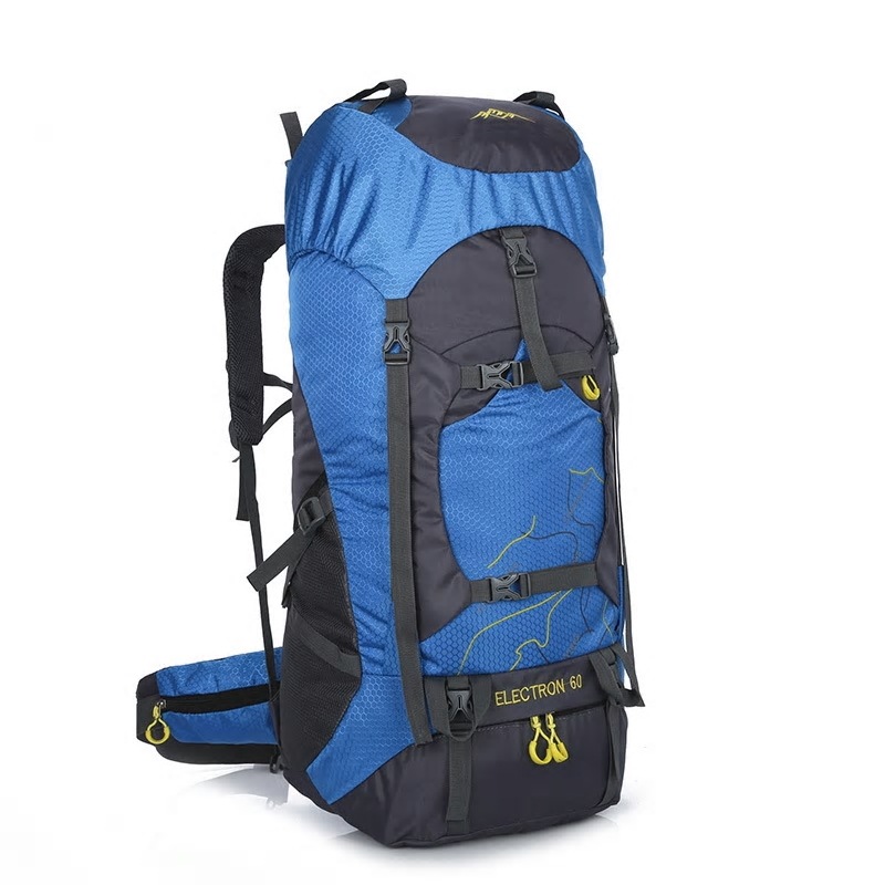 60L防水登山ハイキングキャンプバックパック女性 & 男性パックマウンテンリュックサックアウトドアスポーツ観光旅行バッグ