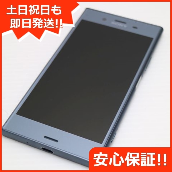 超美品 SO-01K Xperia XZ1 ブルー スマホ 140