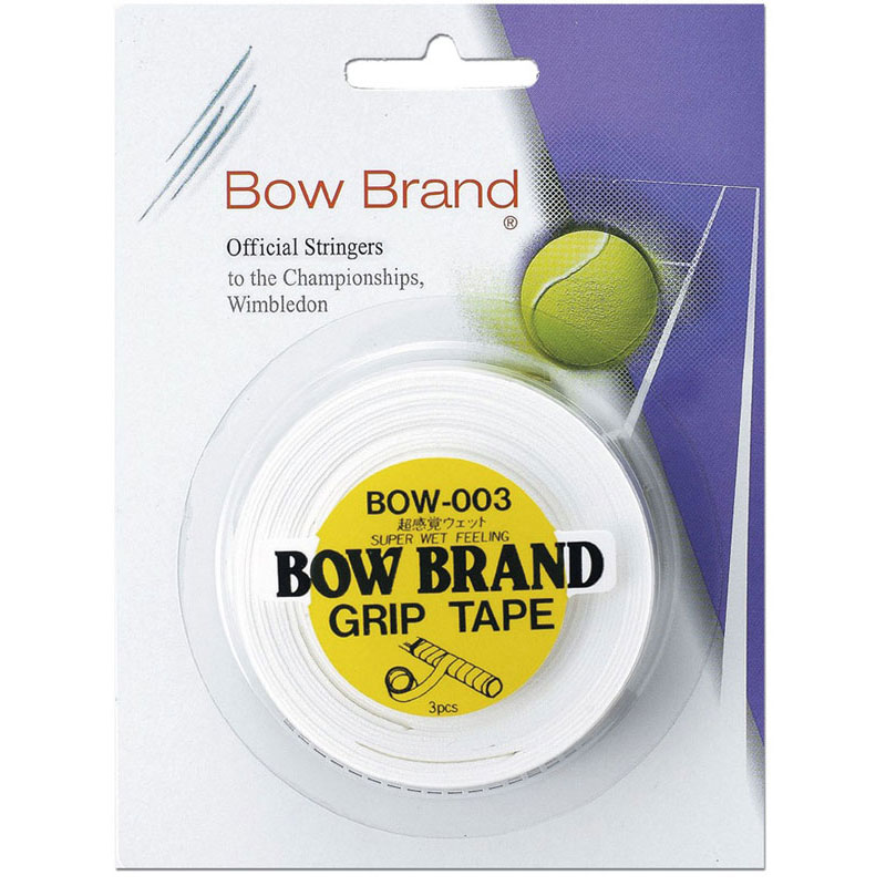 【ロット販売：入り数6】 KIMONY(キモニー) BOW プログリップ テニス グッズ その他 (kgt157-wh)