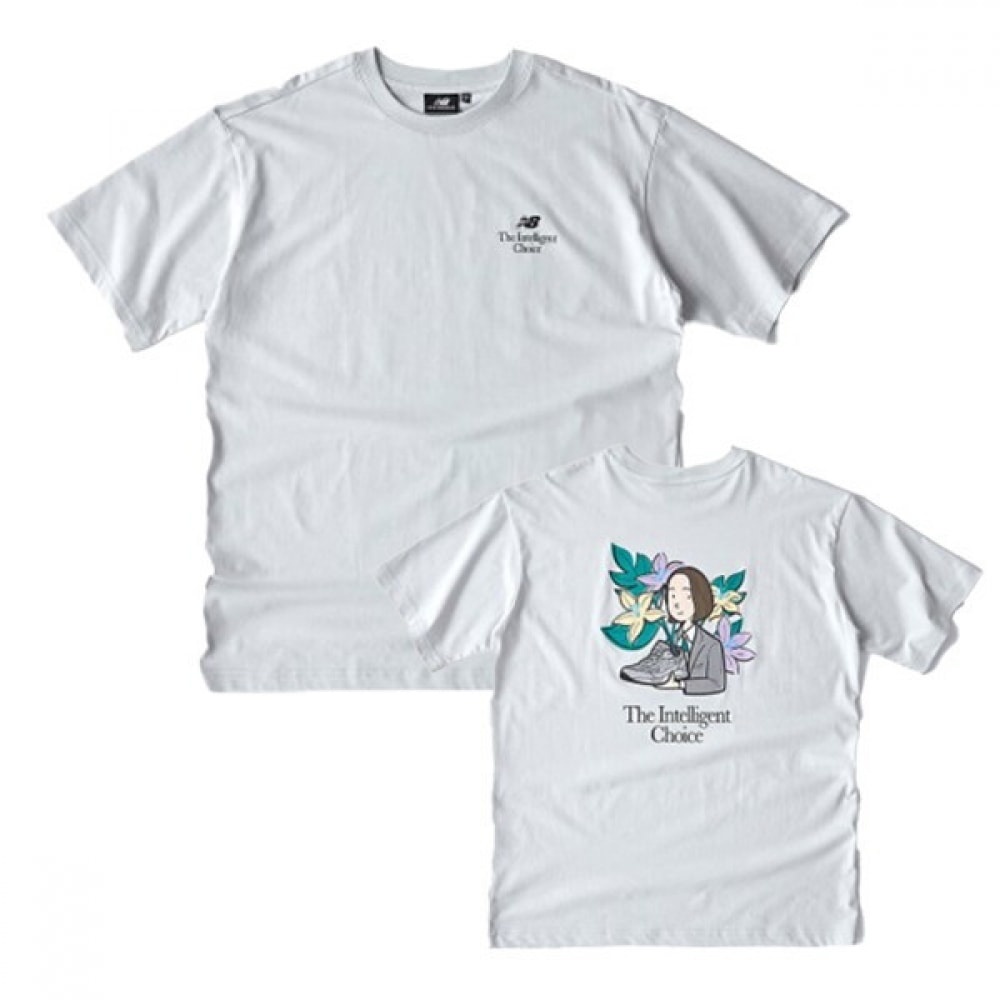 ニューバランスアイビーガールガーデニングショートスリーブ T シャツ NBNEC2L353-LG