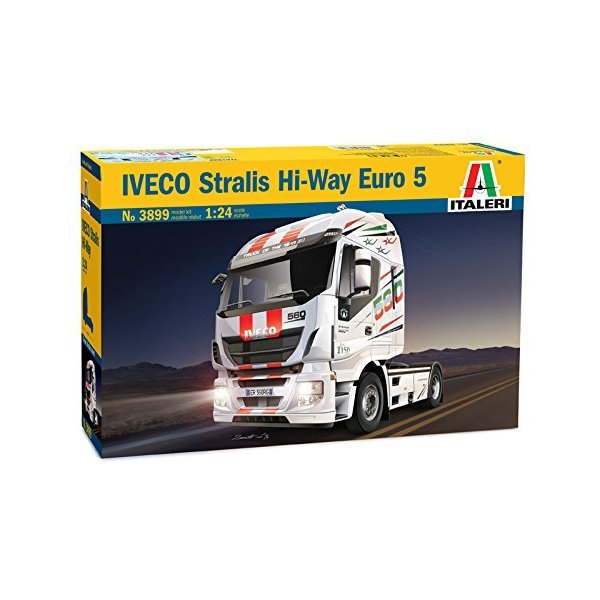 Italeri 5100038991:24Iveco Stralis Hi-Way 4x2， Vehicle 並行輸入品
