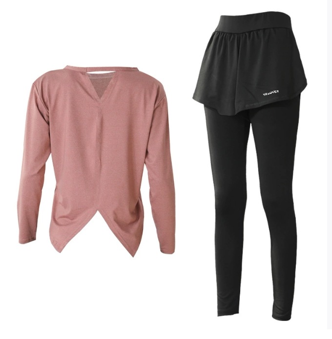 レディース ヨガパンツ 薄手 PU ナイロン ストレッチ 伸縮性 カジュアル かっこいい レトロ アジアン エスニック エキゾチック こなれ感 ラフ メンズライク マニッシュ ボーイッシュ