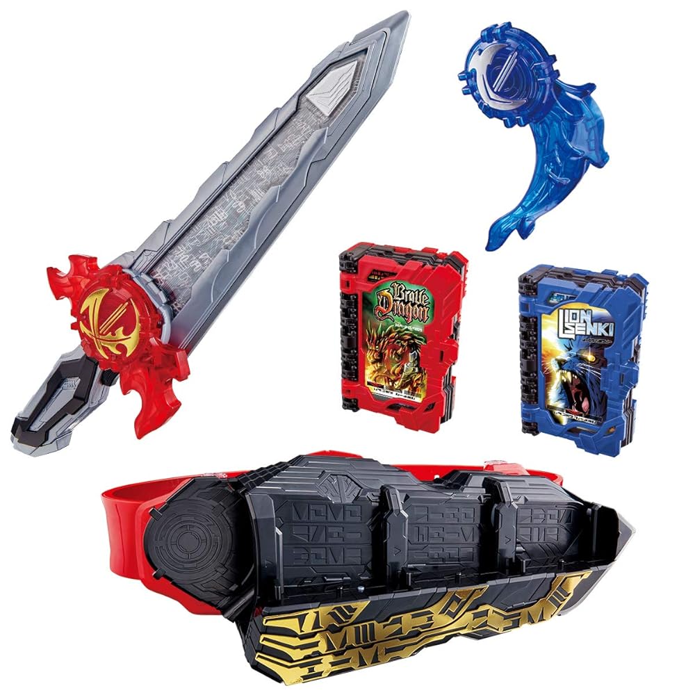 [BANDAI] 仮面ライダーセイバー 変身ベルト DX聖剣ソードライバー&水勢剣流水エンブレム&ライオン戦記ワンダーライドブック