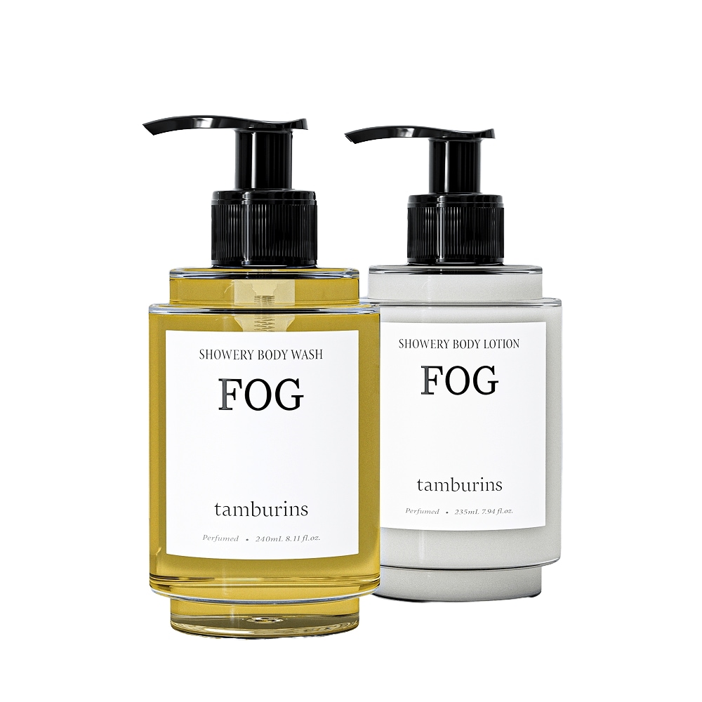 (リボン包装) タンバリンズ シャワーリー ボディセット フォッグ (240ml+235ml)