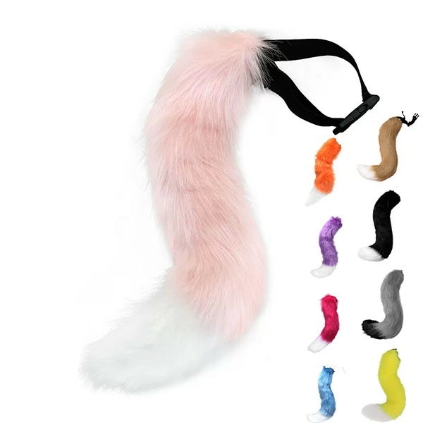 ハロウィン コスチューム コスプレ道具 小物 キツネ コスプレ 尻尾 もふもふ シッポ パーティー アクセサリー イベント 文化祭 学園祭 忘年会 Halloween クリスマス パーティー 動物