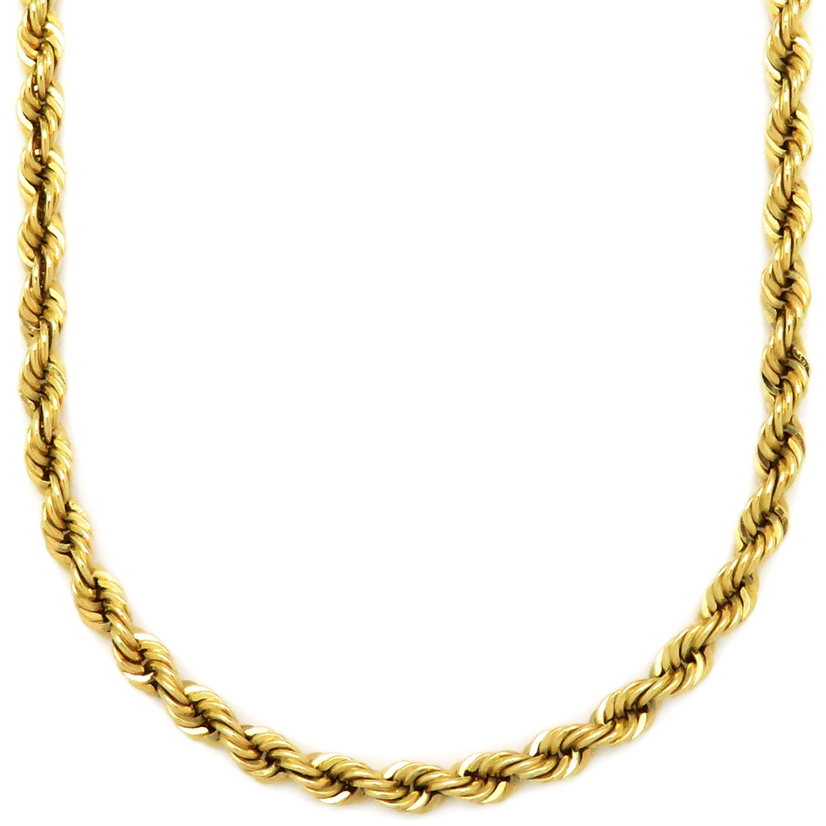 ティファニー Tiffany & Co ネックレス ツイスト スクリュー ネックレス K14YG イエローゴールド 14K 【中古】