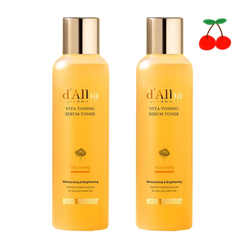 [1+1]ビタトーニングセラムトナー 180ml+180ml くすみ トーンアップ 汚れ 即効 ケア ビタミン グルタチオン 保湿/ツヤ/鎮静/リラックス/栄養/透明感/弾力/敏感肌 シミ取り