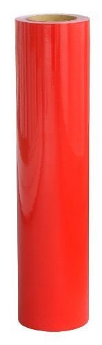 （まとめ買い）屋外用サインシート ペンカル PC004 赤 500mmx25m [x3]