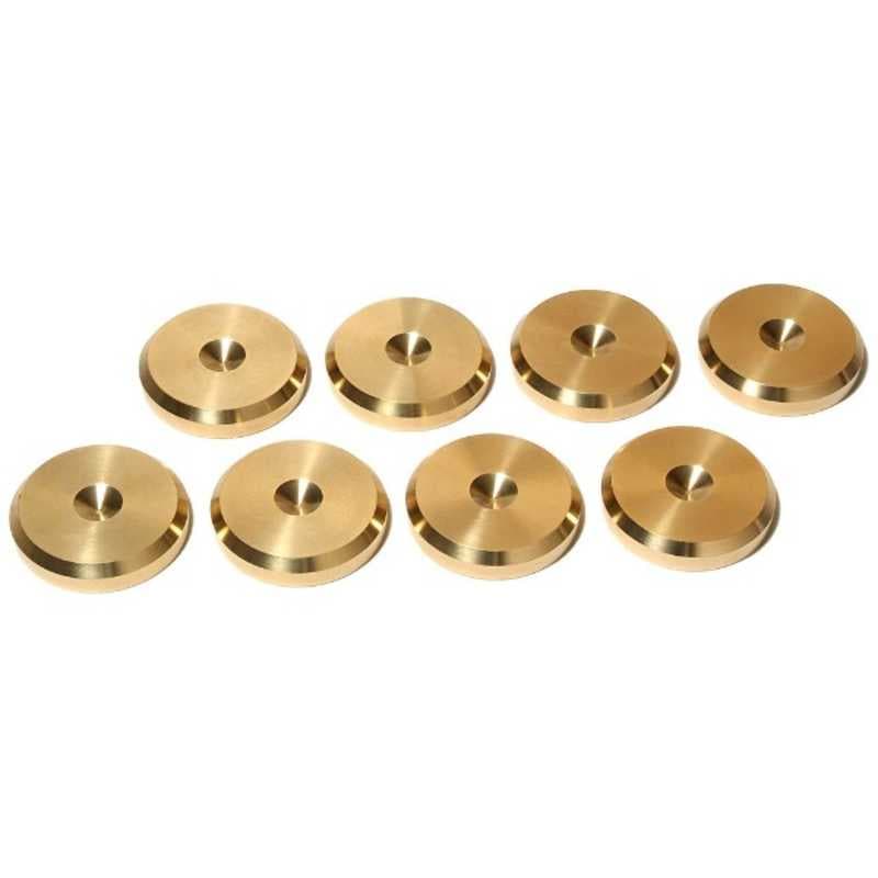 ACOUSTICREVIVE　黄銅(真鍮)製スパイク受け（8個入り）SPU-8 SPU8　SPU8