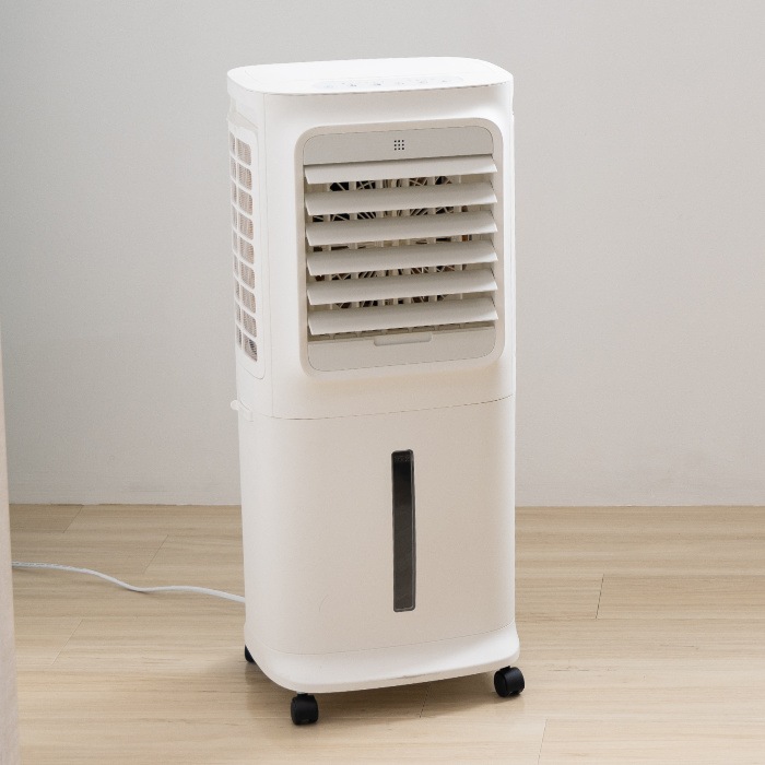 上部給水式 大風量冷風扇 QS621WH ホワイト