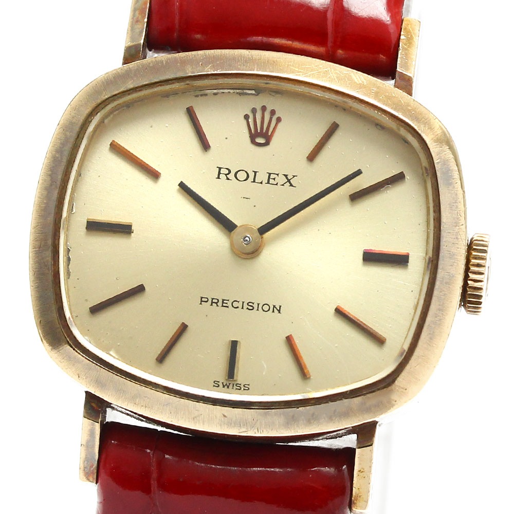 ロレックス ROLEX 2644 プレシジョン K18YG Cal.1400 手巻き レディース _898988【中古】