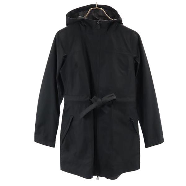 NF00CG1A アウトドア フード付き レインジャケット XS ブラック レディース