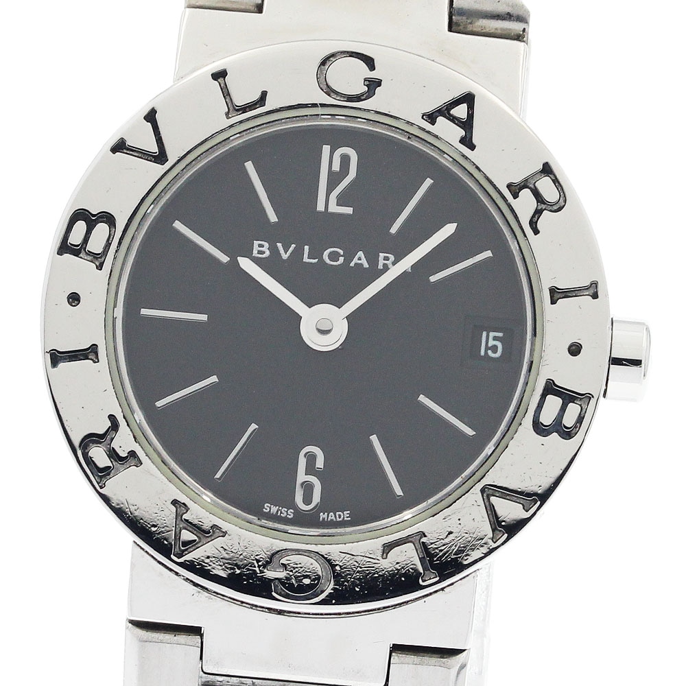 ブルガリ BVLGARI BB23SS ブルガリブルガリ デイト ロゴあり クォーツ レディース _946677【中古】