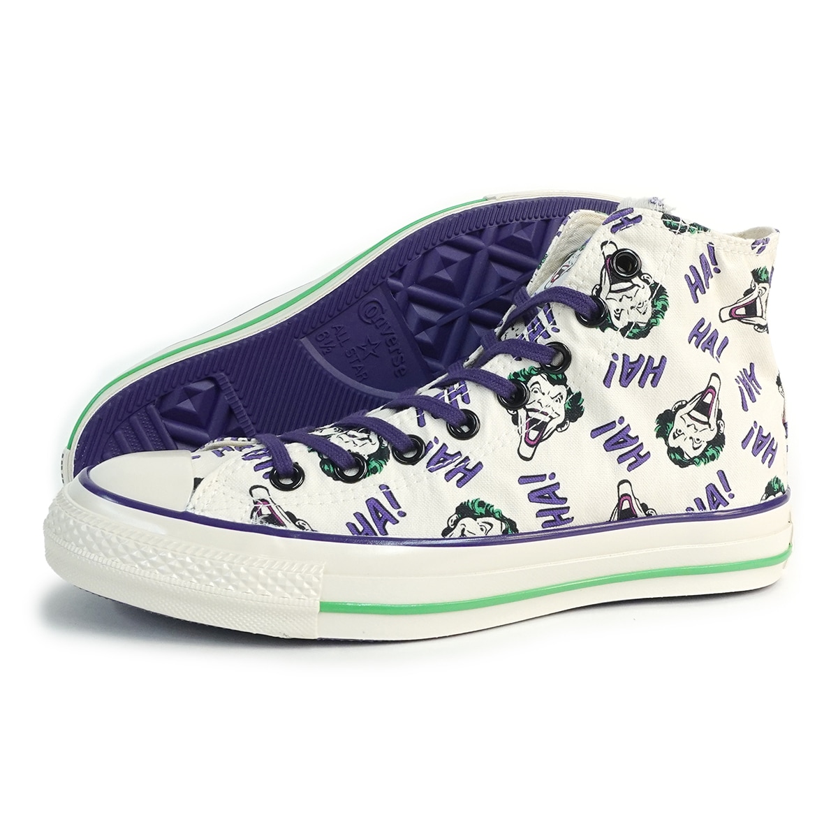 スニーカー ハイカット メンズ レディース オールスター エイジド HI / DC ジョーカー ALL STAR AGED HI / DC