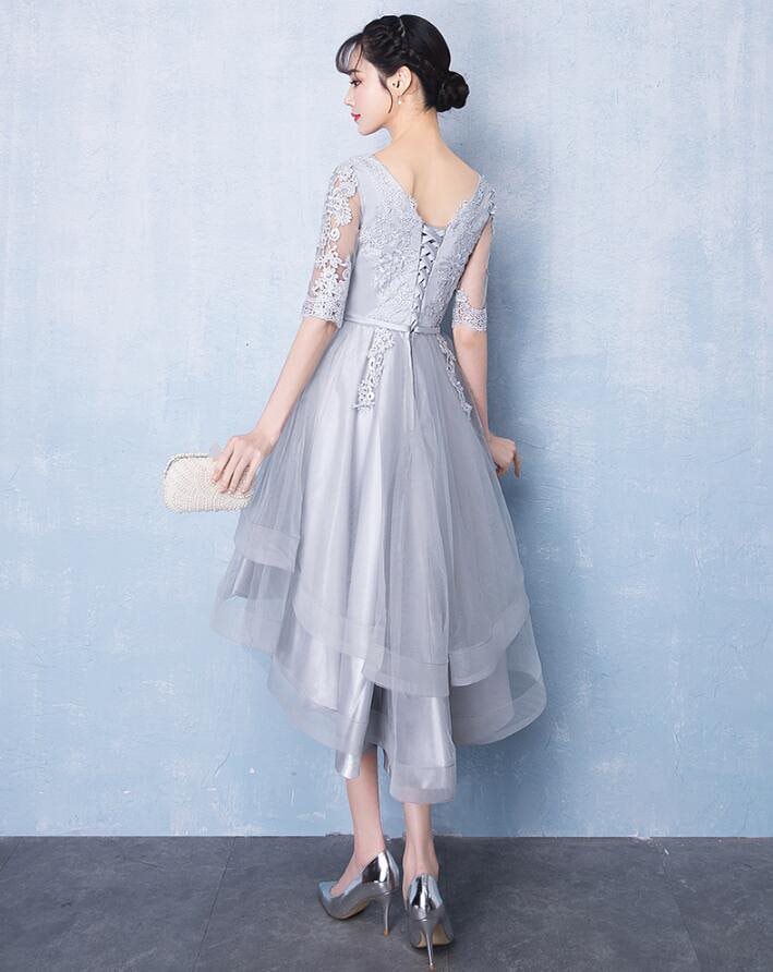 セール お呼ばれドレス 不規則なワンピース 演奏会 パーティードレス ウェディングドレス 結婚式 二