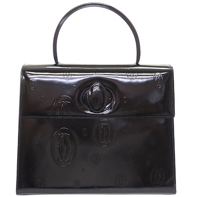 Qoo10] CARTIER 美品 ハッピーバースデー ハンドバッグ : バッグ