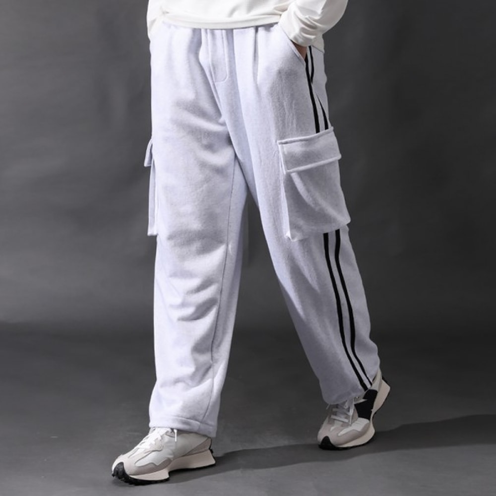 (ジュアンズ) ラインカラーポイントカーゴストリングパンツ ECCP9323