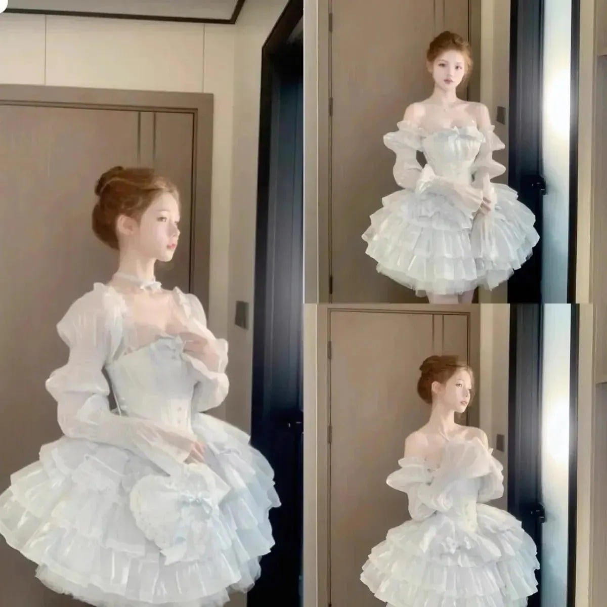 スイート ロリータ ワンピース ボンデージ ピュア&セクシー
