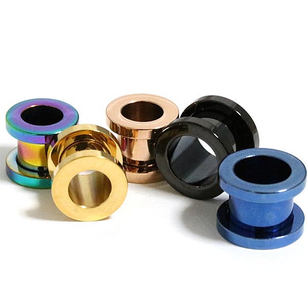 Qoo10] ボディピアス 0G 00G 5色 カラー