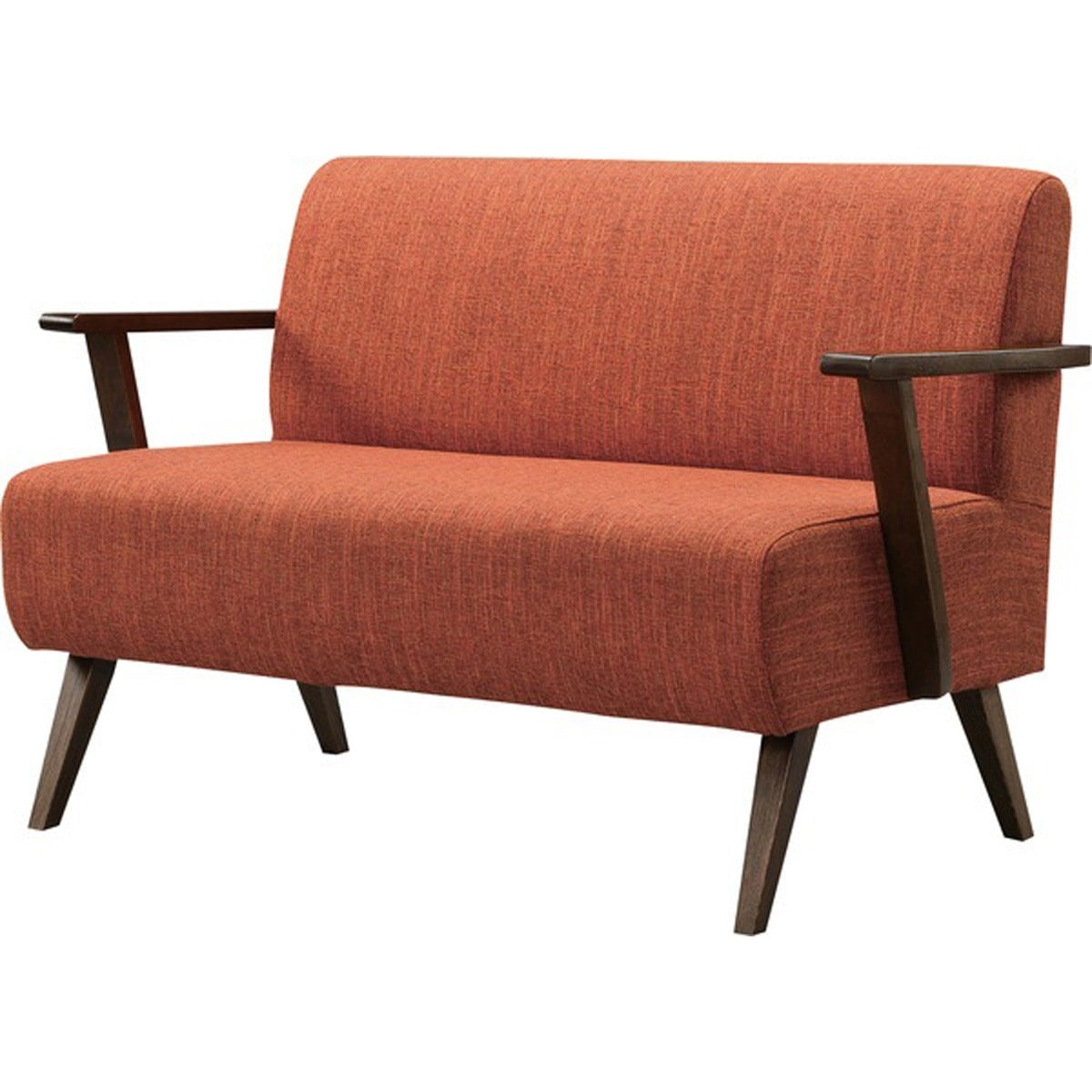 モティ 2人掛 木フレーム 天然木 アッシュ ウレタン塗装 ポリエステル コットン