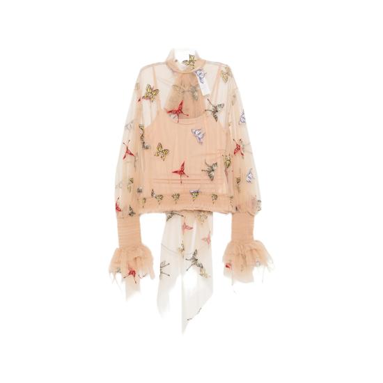 BLUMARINE Women Blouses 4C247A F8209 NEUTRALS BLUE
