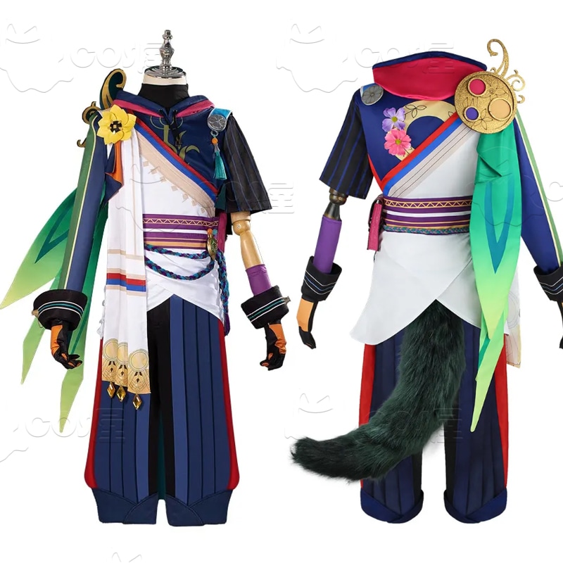 コスプレ ハロウィン ティナリ 原神 仮装 コスプレ 森のレンジャー長 セットアップ コスチューム ハロウィン コスプレ