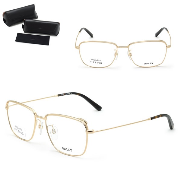 BY5047-H/V 028 54 フレーム メガネ 眼鏡 フレームのみ ゴールド ノーズパッド メンズ レディース