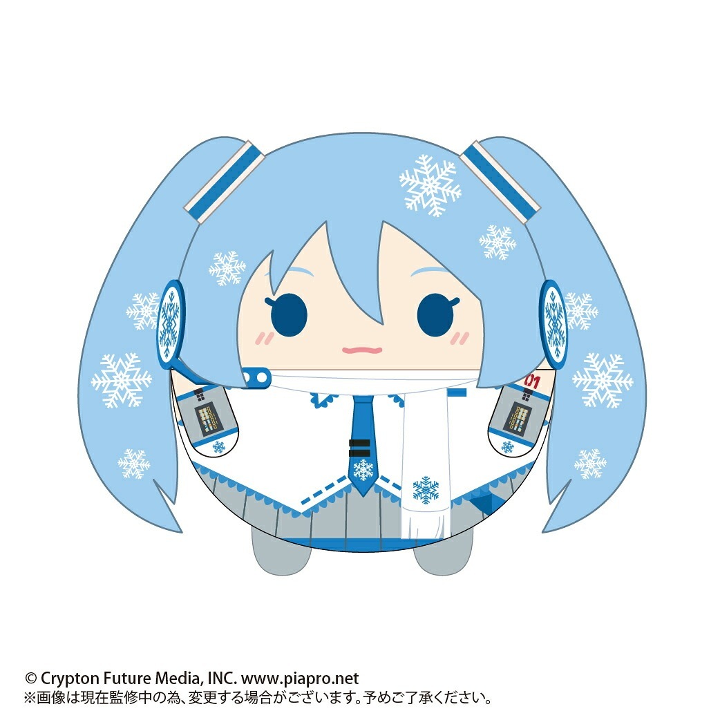 【新品/公式】 雪ミク_PC-18 ふわコロりんBIG B 雪ミク(2011) 公式グッズ
