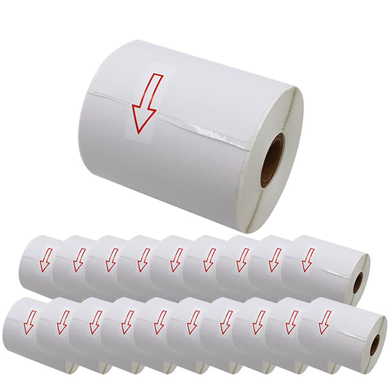 ブラザー用 RDロール プレカット紙ラベル (感熱紙) RD-S02J1 互換品 102mm×152mm 276枚入り 20個セット