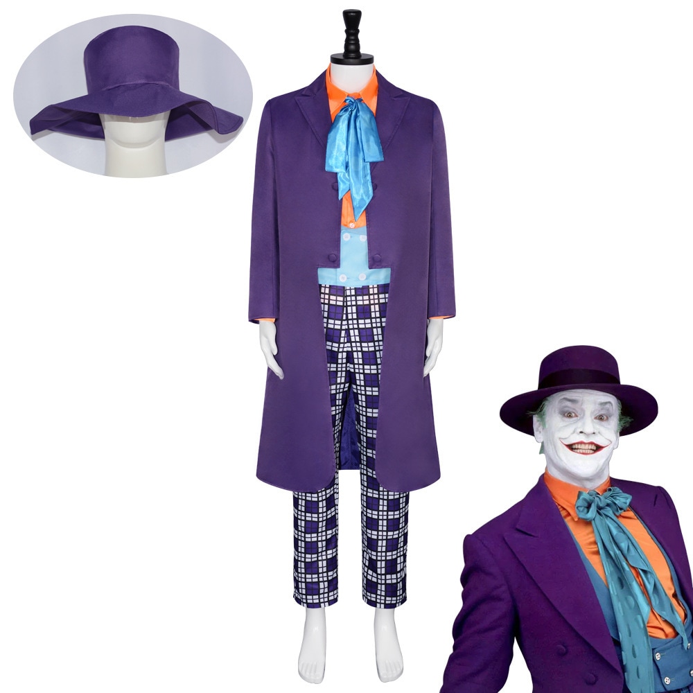 アメリカ映画1986版コウモリピエロジャック・ニーバコスプレ衣装ハロウィン