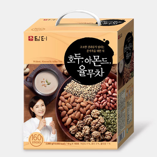 ダムト くるみアーモンドハトムギ茶 160T [原産地:詳細説明に表示]