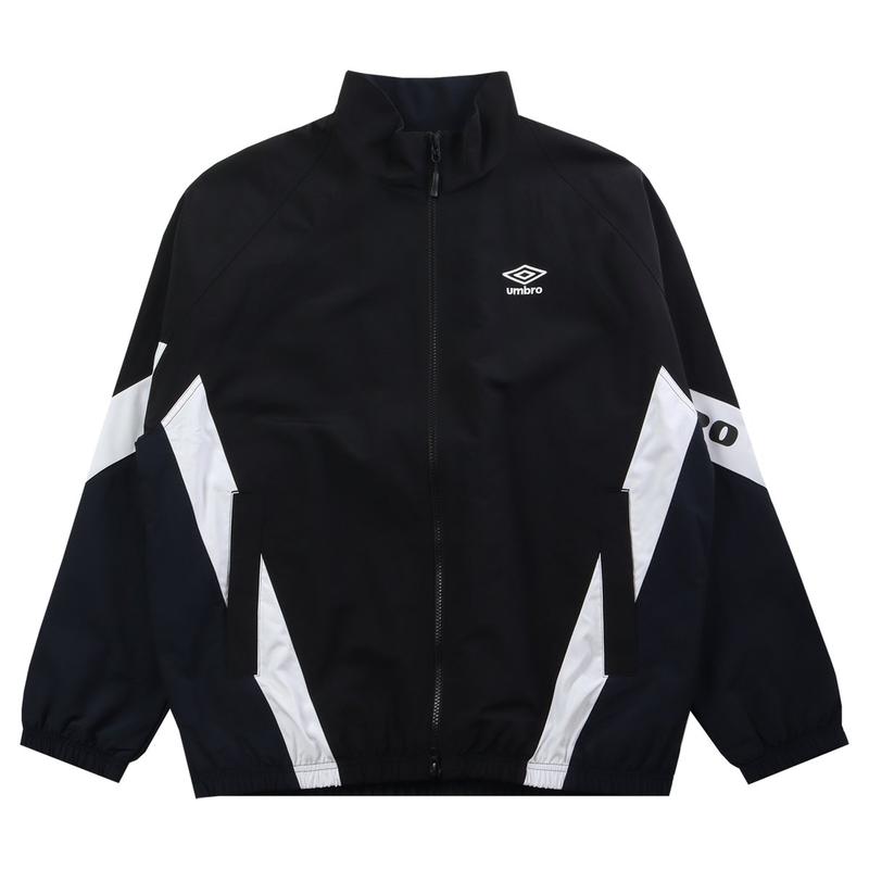 共用ポップラッシュ起毛ウインドブレーカージャケットUR123CJK14 BLK