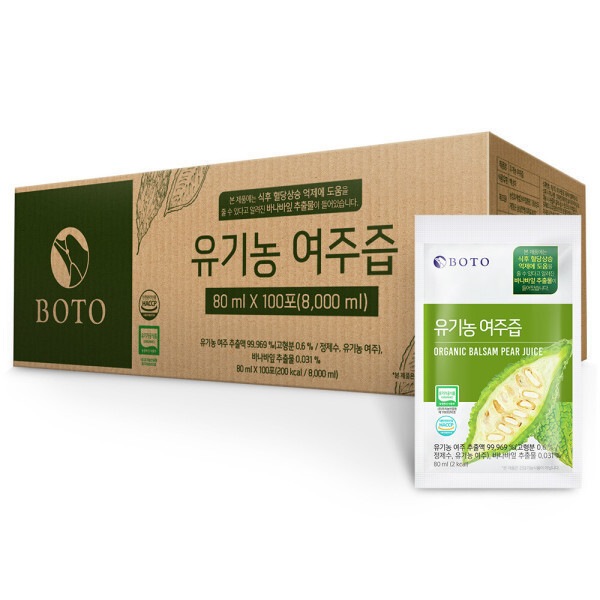 オーガニック 驪州 汁 80ml 100包(贈呈品なくなり次第贈呈終了)