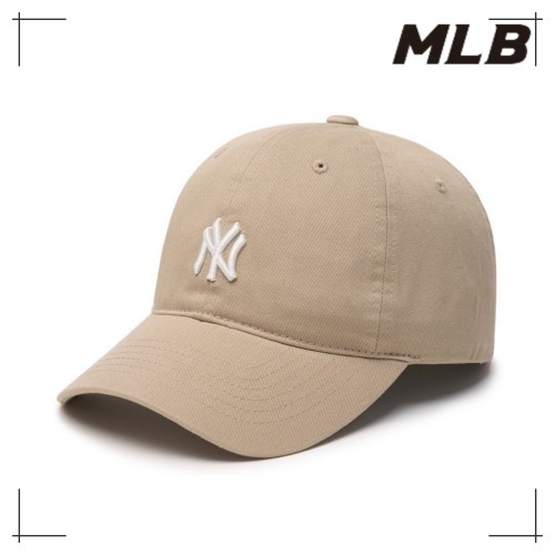 MLB公式正規品 キャップ Rookie Struck Ball Cap NY (Beige)