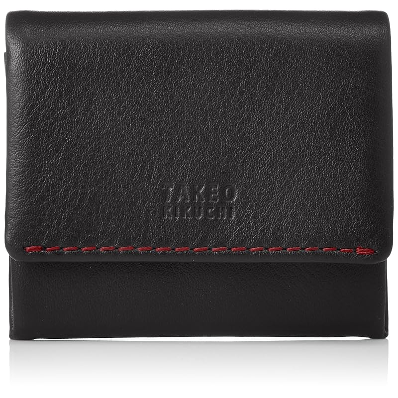 [タケオキクチ] 小銭入れ メンズ コインケース モルビド シリーズ クロ