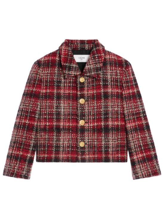 CELINE Women Jackets RV0OL0103 GAB3 Burgundy