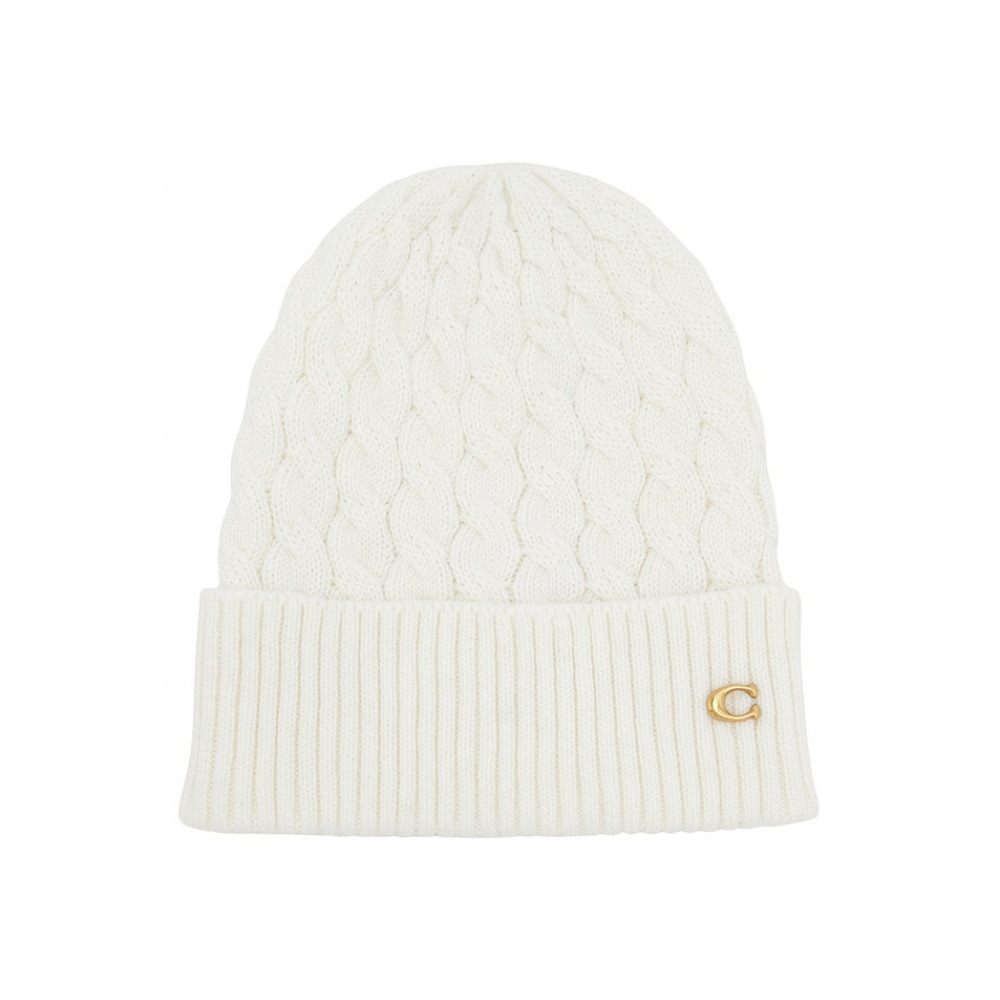 コーチレディースビーニー CO100292 チョーク