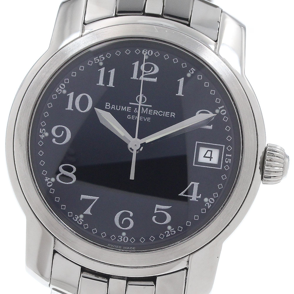 ボーム＆メルシェ Baume & Mercier MV045214 ケープランド デイト クォーツ メンズ 良品 _943825【中古】