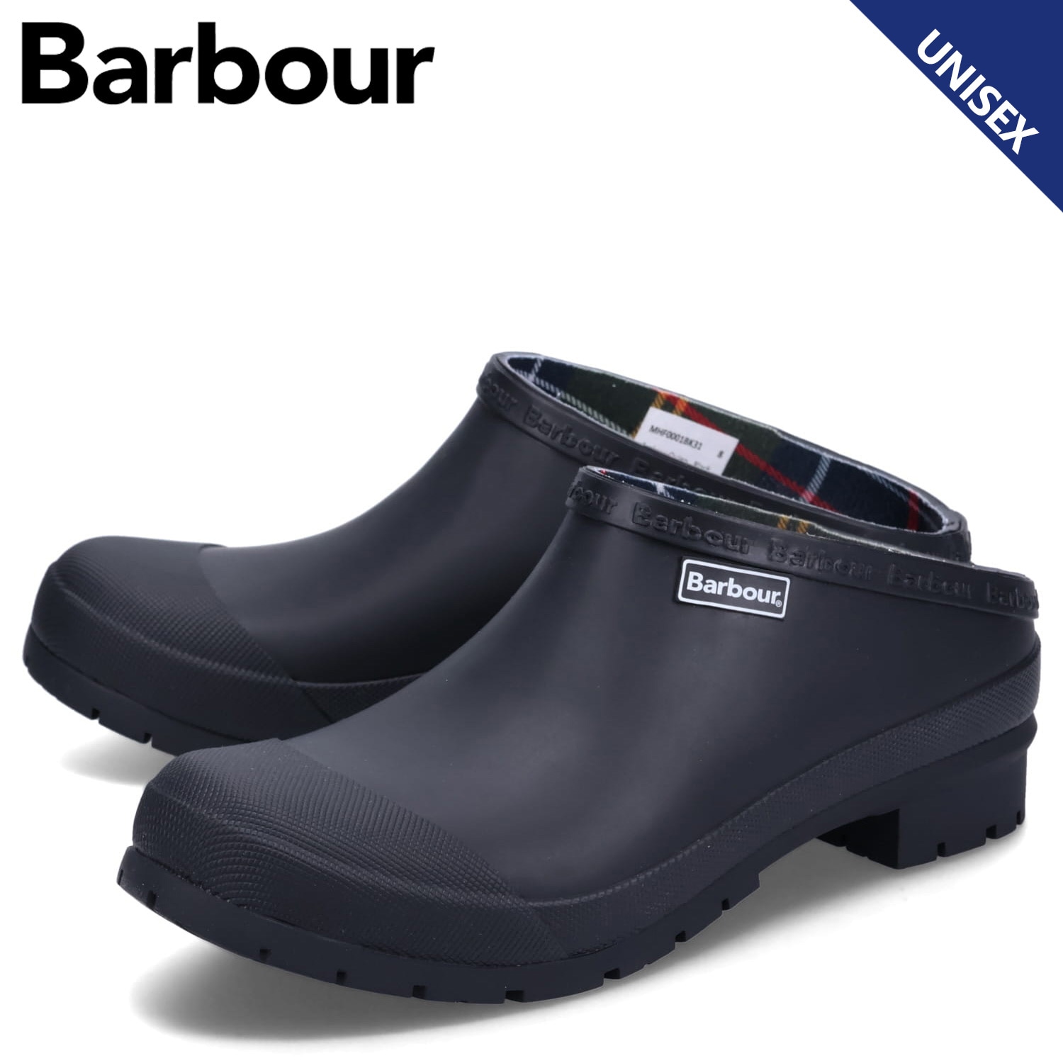 クロッグ サンダル クイン メンズ レディース ブラック 黒 MHF0001