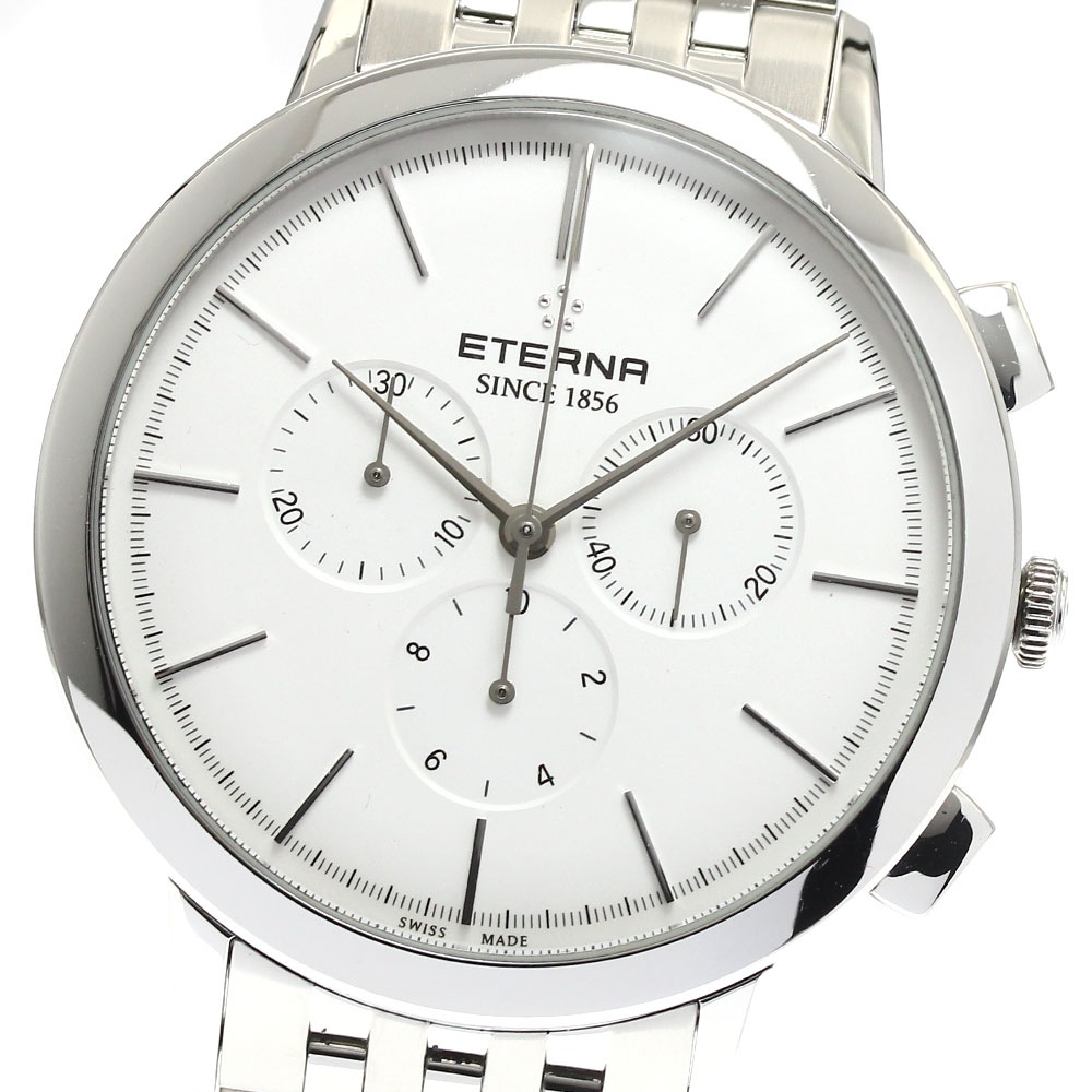 エテルナ Eterna 2760.41 エタニティ クロノグラフ クォーツ メンズ 良品 _884605【中古】