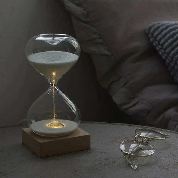 テーブルライト 卓上ライト 照明 電球 家具 インテリア FunScience 砂時計 15分計